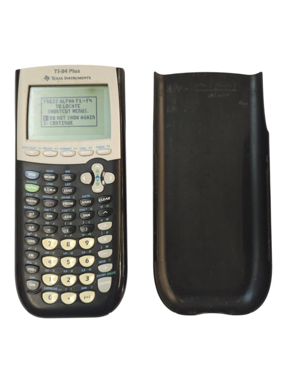 Texas Instruments TI-84 Plus Graphing Calculator Cover TESTED WORKS
